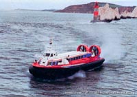 AP1-88 hovercraft on the Solent